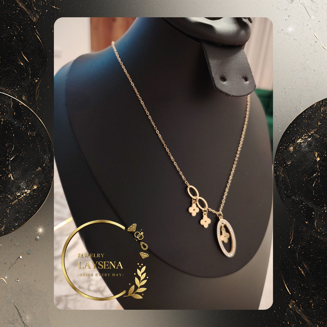 Collier – Pendentif oval