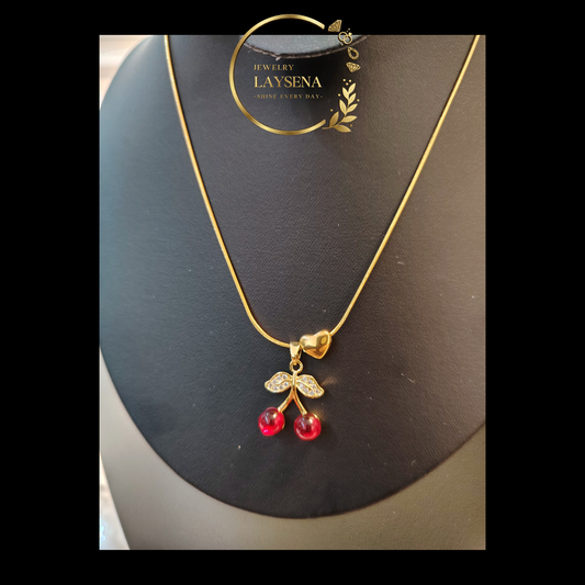 Collier Cirys and Love – Acier inoxydable