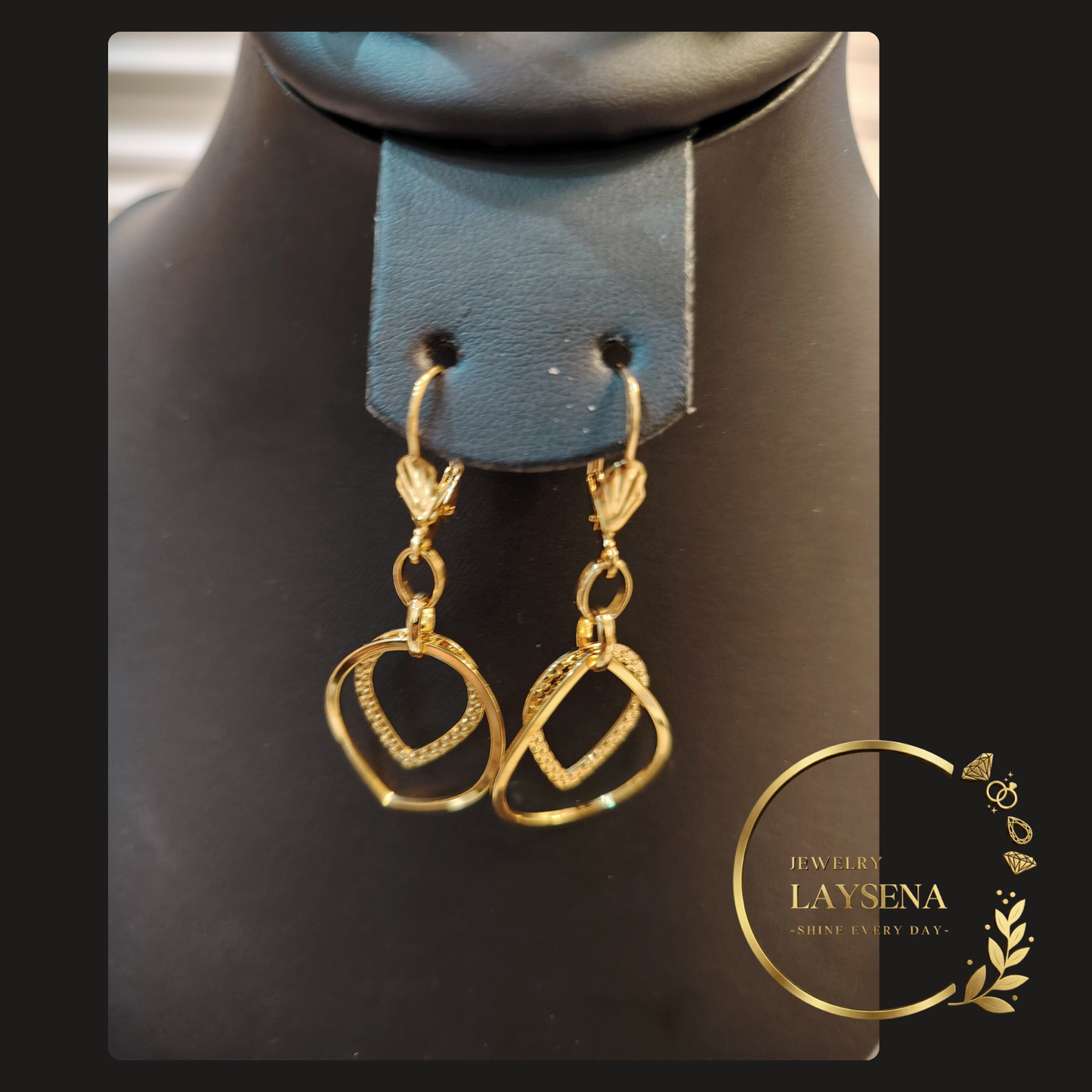 Boucles d'oreilles NANCY -FARACHA