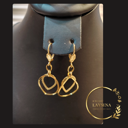 Boucles d'oreilles NANCY -FARACHA