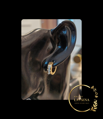 Boucles d'oreilles délicates - fillette