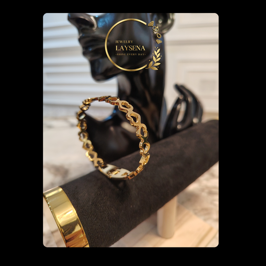 Bracelet Cœur en Acier Inoxydable