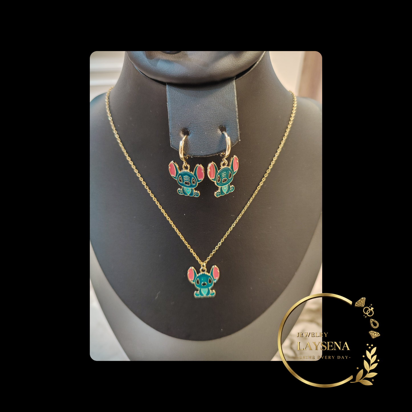 model Stitch - Ensemble coloré Bleu/Vert/Rouge