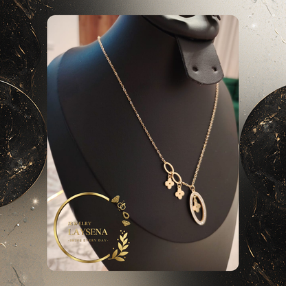 Collier  – Pendentif oval