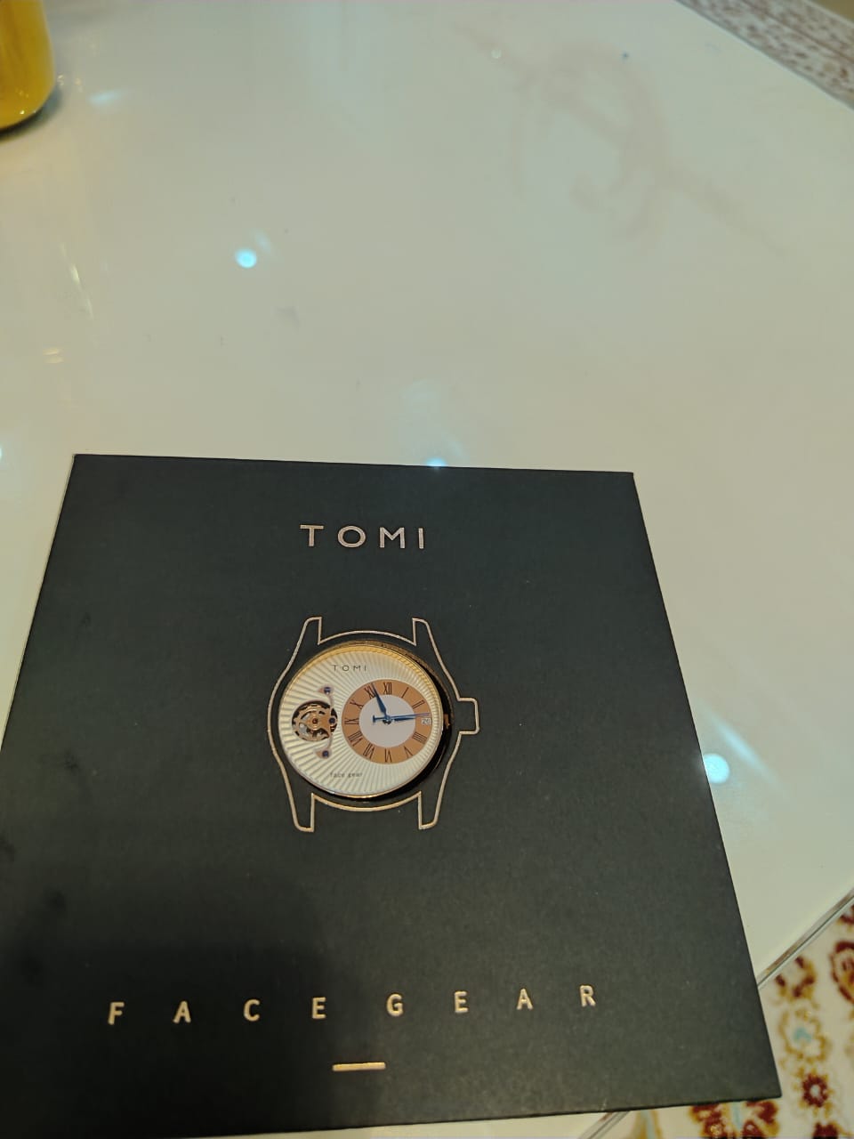 Montre homme Squelette "Face Gear" Automatique – Tomi