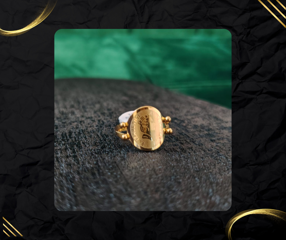 Bague Lyra – Chevalière Dorée