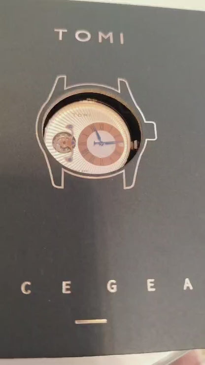 Montre homme Squelette "Face Gear" Automatique – Tomi